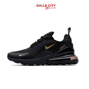 Nike Air Max 270 Black and Gold